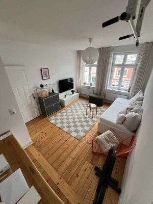 5 Monate Zwischenmiete: Möblierte 2-Zimmer-Wohnung im 2. OG mit Parkplatz in St. Lorenz