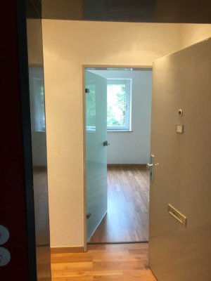 HELL-RUHIG - 1-Zimmer-Wohnung mit Balkon / EG (Hochparterre)