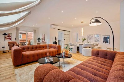 Frisch sanierter Luxus in Top-Lage mit Dachterrasse, Klimaanlage und TG-Stellplatz - Provisionsfrei