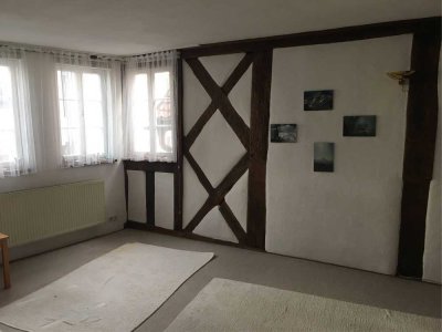 Geschmackvolle 2-Zimmer-Wohnung in denkmalgschüzem Fachwerkhaus