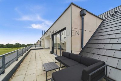 Exklusive 3,5-Zimmer Penthousewohnung mit Dachterrasse und Weitblick – barrierefrei, modern und sofo