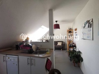 Tauschwohnung: Dachgeschoss Wohnung im Kreuzviertel (groß und günstig)