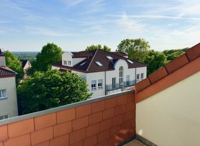 3 Zimmer über den Dächern von Trills – neue Küche, Aufzug & Stellplatz