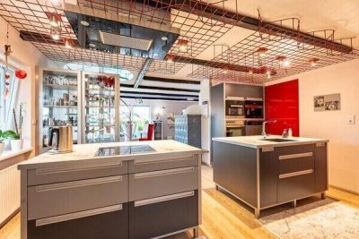 Stilvolles Wohnen im Grünen – Maisonette mit Aussicht &amp; Biotop in Toplage