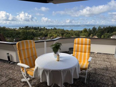 Exclusive 3,5 Zimmer Wohnung mit freiem Blick auf den Bodensee sowie das Alpenpanorama