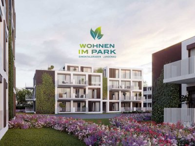 2-ZIMMER ETW IM 1. OG MIT BALKON - "WOHNEN IM PARK" IN LANGENAU - B07