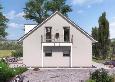 LifeStyle 15.01 S Ausbauhaus mit Grundstück. Vereint klassische Architektur mit einem durchdachten R