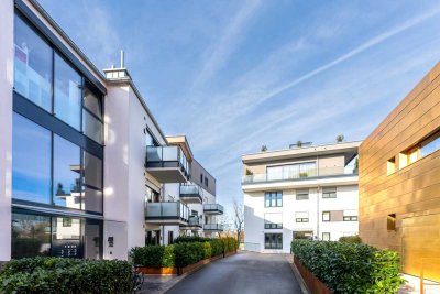 WOHNEN AN DER ALTEN BRAUEREI *Neuwertige 2-Zimmer-Wohnung mit Privatgarten in bester Lage*