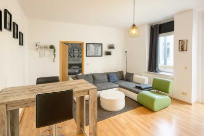 Tolle moderne 2-Zimmer Stadtwohnung mit Balkon im Innenhof
