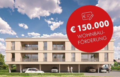Top geplante 3-Zimmer Terrassenwohnung in ruhiger Lage nahe Messepark (Top 06)