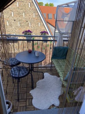 Charmante 3-Zimmer Maisonette-Wohnung mit Balkon in Mannheim-Seckenheim