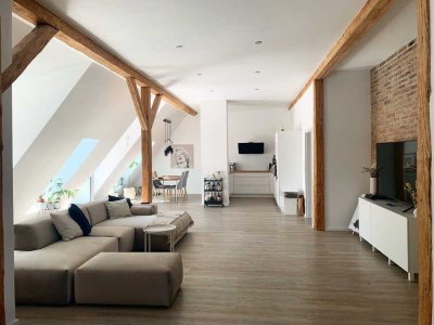 Großzügige 3-Zimmer-Loftwohnung mit Dachterasse