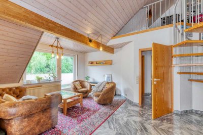 Wohnen mit Ausblick: Großzügige Maisonettewohnung in gefragter Lage