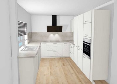 3,5-Zimmerwohnung mit Balkon, Kernsaniert im Zentrum von Mutlangen