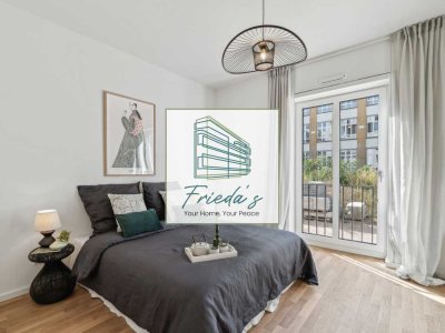 Stylish new-build flat: 3-room flat with balcony and high-quality furnishings