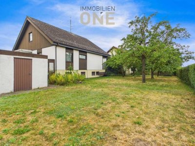 Einfamilienhaus mit großem Garten in idyllischer Lage – renovierungsbedürftig, aber voller Potenzial