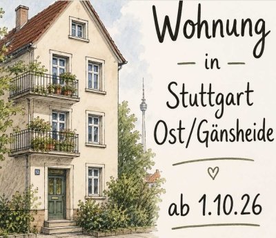Wohnung in Stuttgart Ost zu vermieten
