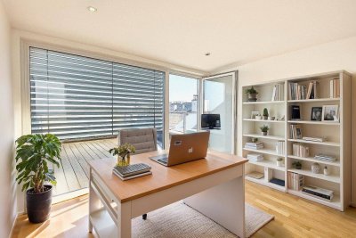 MODERNE DACHGESCHOSSWOHNUNG - BJ 2020 - 3 Zimmer - ca. 81,89m² gew. NFL - Private Dachterrasse - Lift - KLIMA - Schloss Schönbrunn