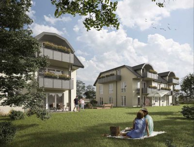 Ihr Ruhepol im Grünen: Premium-Dachgeschosswohnung mit Wellnessbad und 2 Balkonen