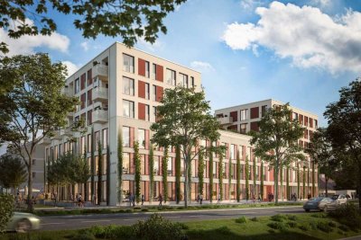 Modern, kompakt, zentral: Phantastische 2-Zimmer-Neubauwohnung im Herzen von Germering