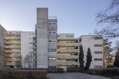 Großzügige 3 Zimmer-Wohnung mit Balkon und Ausblick