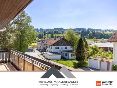 Charmante 4-Zimmer-Wohnung mit 93 m², zwei Balkonen und Garage in ruhiger Lage