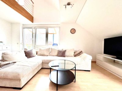 Attraktive 3-Zimmer-Maisonettewohnung mit Balkon und Einbauküche zur Miete in Backnang