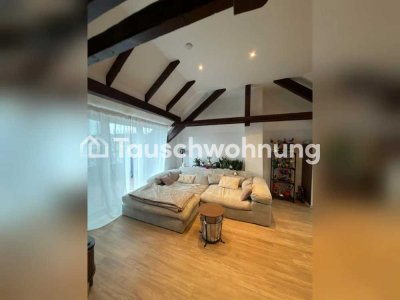 Tauschwohnung: Dachgeschosswohnung mit sonniger Dachterrasse