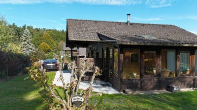 "Natur statt Lärm: Charmantes Holzhaus bei Heidenreichstein"