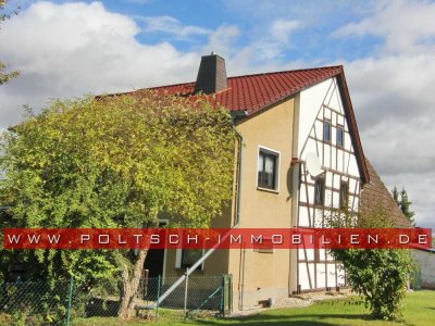 Ruhig gelegenes, rustikales Fachwerkhaus mit großem Garten und 2 Garagen