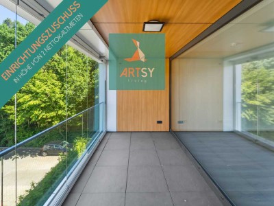 Wohnen am Waldrand - 2-Zimmer-Wohnung