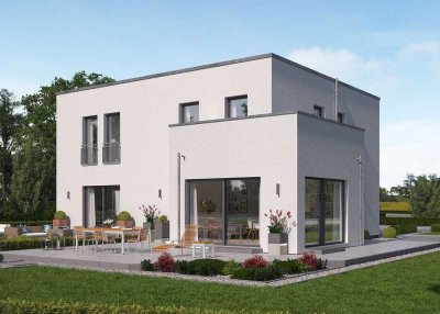 Design trifft Funktion - Ihr stilvolles Zweifamilienhaus auf zwei Ebenen!