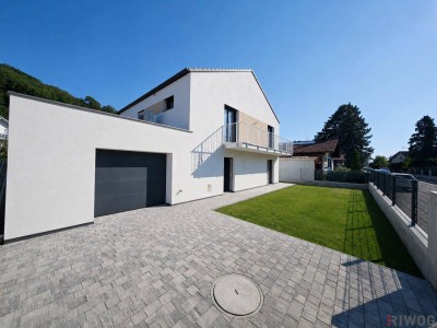 ERSTBEZUG | Einfamilienhaus mit 5 Zimmern &amp; Garage | Luftwärmepumpe | südseitige Terrasse | schlüsselfertig