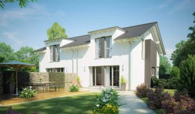 Doppelhaushälfte? Jetzt die Kosten teilen in der modernen DHH von Bien Zenker inkl. Baugrundstück!!