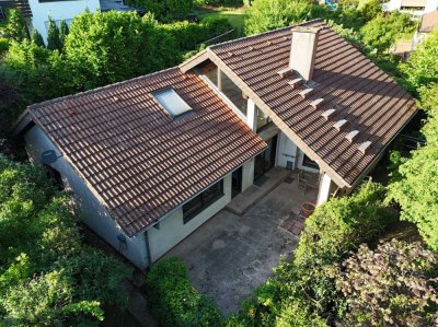 GLOBAL INVEST SINSHEIM | Tolles freistehendes Architektenhaus mit Doppelgarage und großem Grundstück