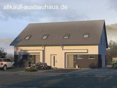 Großzügige, helle und große Doppelhaushälfte, inkl. Grundstück, Bodenplatte, komplettem Innenausbau*