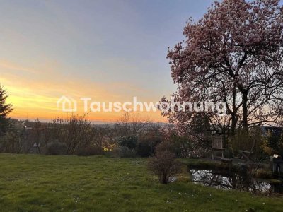 Tauschwohnung: Schöne Wohnung in Merzhausen mit großer Terrasse und Garten