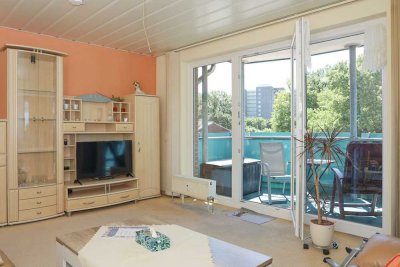 Hannover Sahlkamp: 3 Zimmer Wohnung  mit 2 Balkonen und Lift