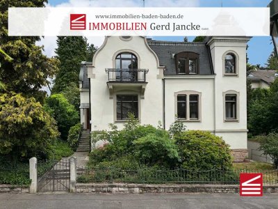 Baden-Baden – denkmalgeschützte Jugendstilvilla in ruhiger Innenstadtlage!