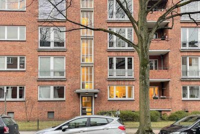 Clever geschnitten & zentral gelegen: 2,5-Zimmer-Wohnung mit Loggia in Barmbek-Süd