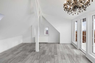 Vermietete DG-Wohnung mit Dachterrasse I 9.977,40 €/kalt p.a. I provisionsfrei