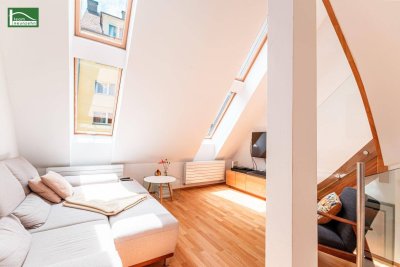 Ihre Stadtwohnung in Bestlage: direkt bei U2 und in wenigen Min. fußläufig im 1. - sofort beziehbarer Altbau auf 3 Ebenen mit Terrasse