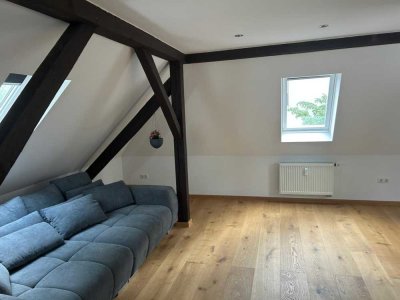 Exklusive 1-Zimmer-DG-Wohnung mit gehobener Innenausstattung in Landshut