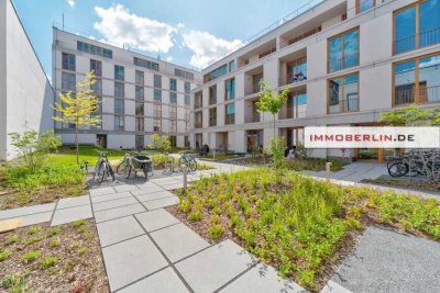 IMMOBERLIN.DE - Moderne Wohnung mit Sonnenloggia & Pkw-Stellplatz in exzellenter Lage