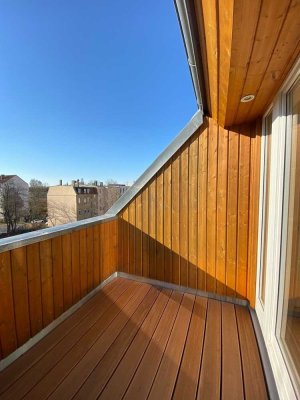Vermietete 3-Zimmerwohnung mit sonniger Dachloggia in Gohlis!