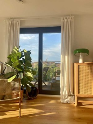 Neuwertige Wohnung mit Traumblick zur Untermiete.