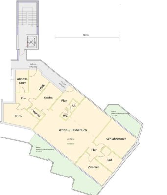 Penthouse-Wohnung im Zentrum von Eitorf