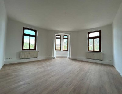 1 Monat kaltmietfrei! Sanierte 3-Zimmer-Wohnung mit Erker und Stuck in Schleußig/ optional mit EBK