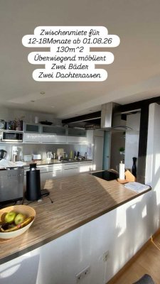 Helle, großzügige Wohnung in der Wiehre mit zwei Dachterassen