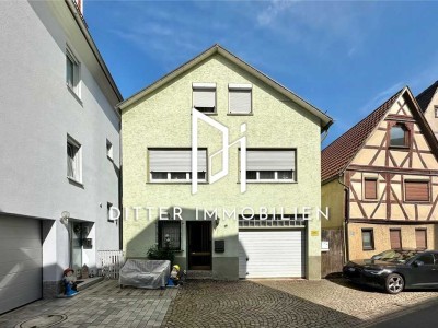 Stadtnahes Wohnen in Tauberbischofsheim - Einfamilienhaus mit Garage